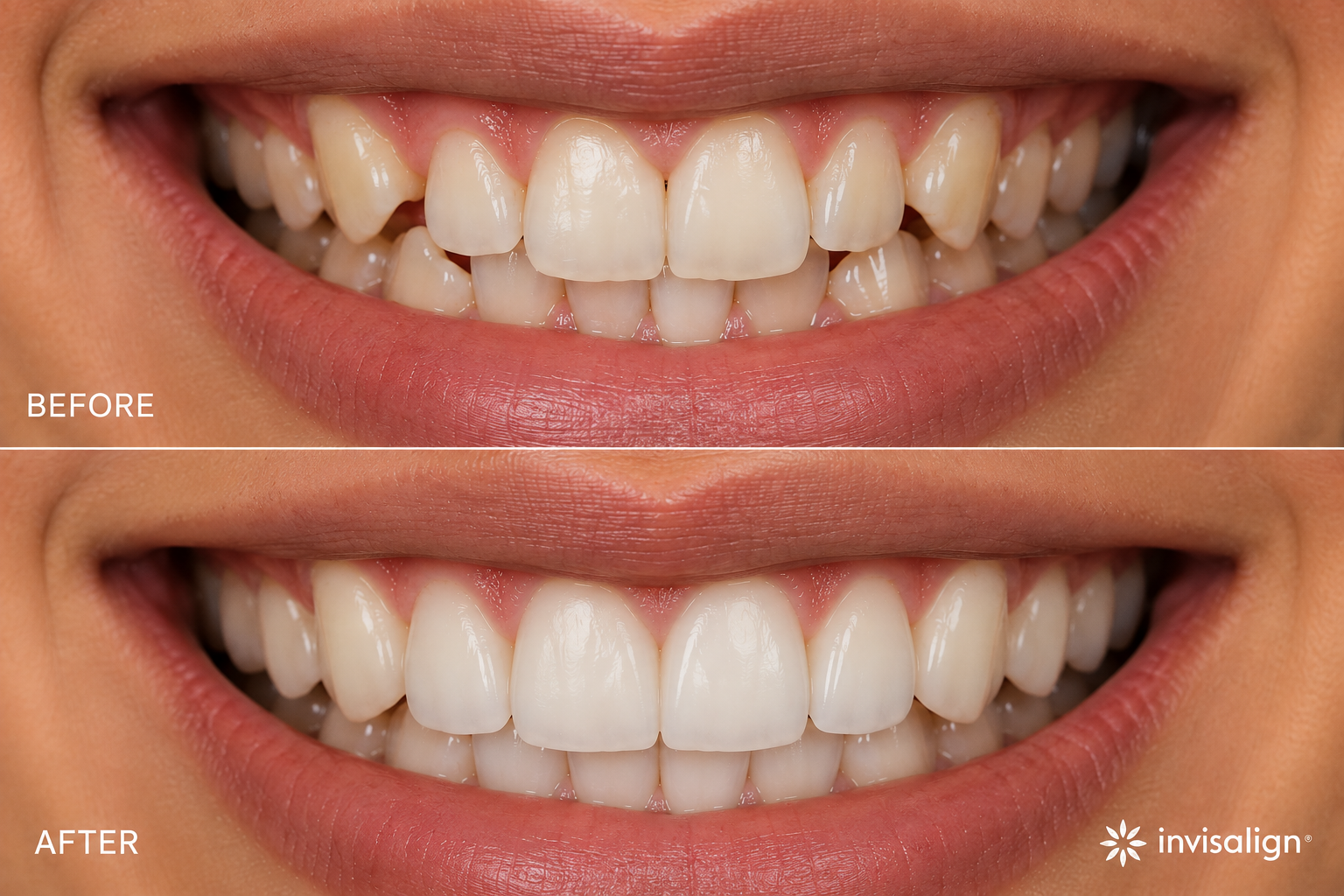 Invisalign Before and After
