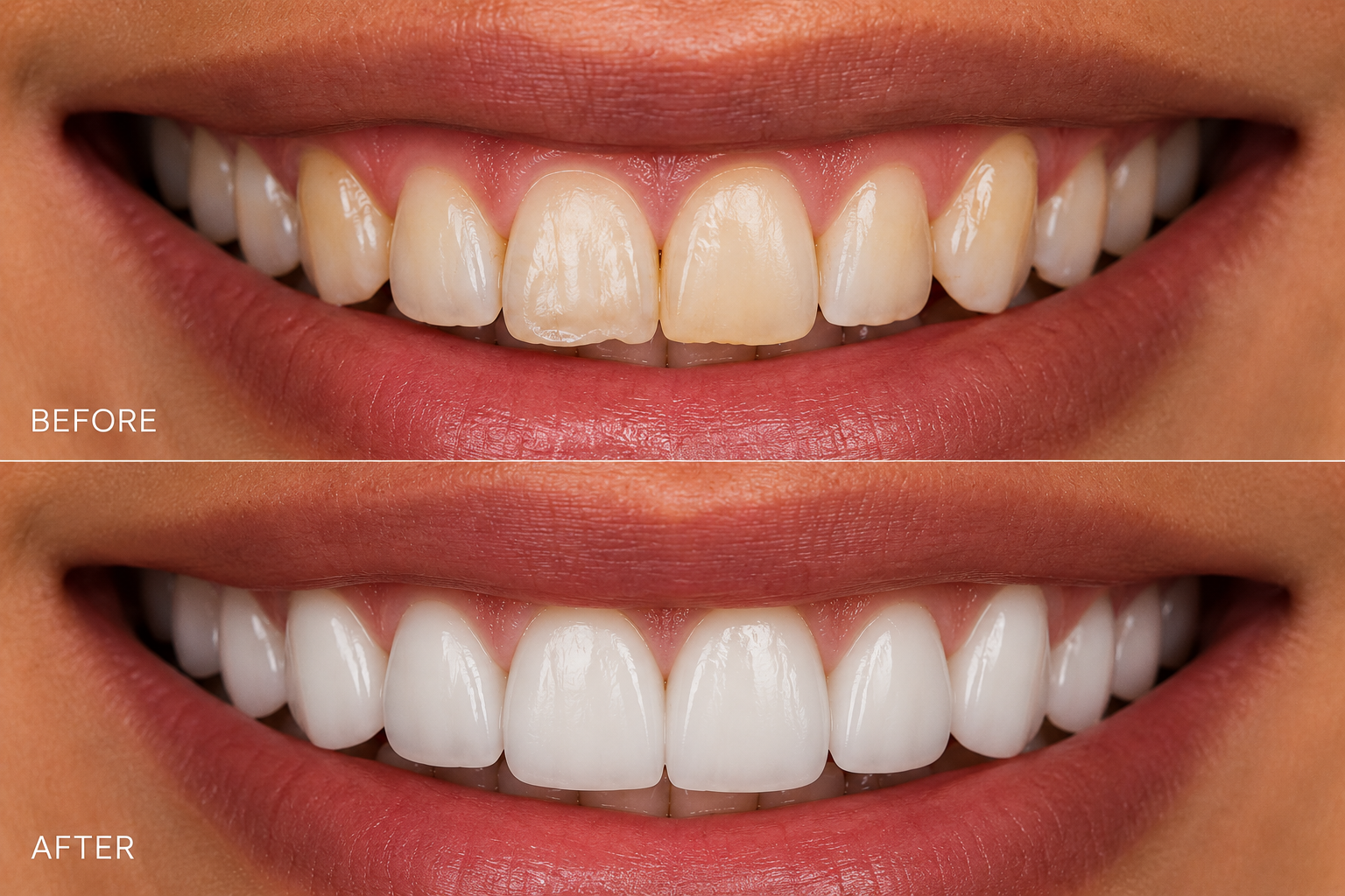 Veneers Before and After